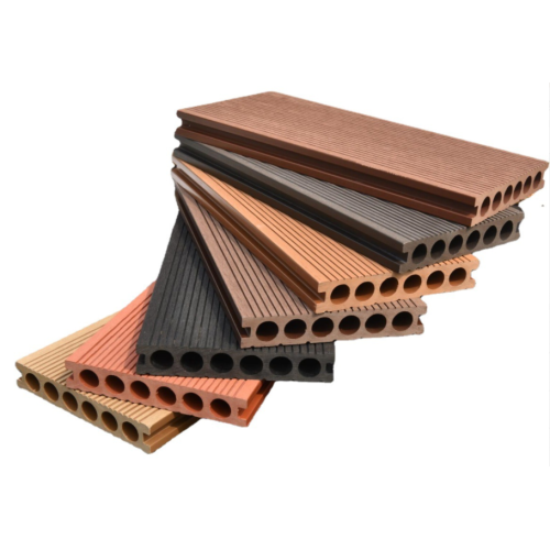 Wood Plastic Floor Tile Machine Outdoor Waterproof Wood Plastic Composite Decking Supplier